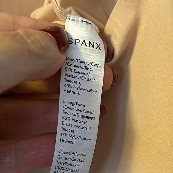 SPANX Open Bust mid-thigh bodysuit, XL/1X - Picture 4 of 4